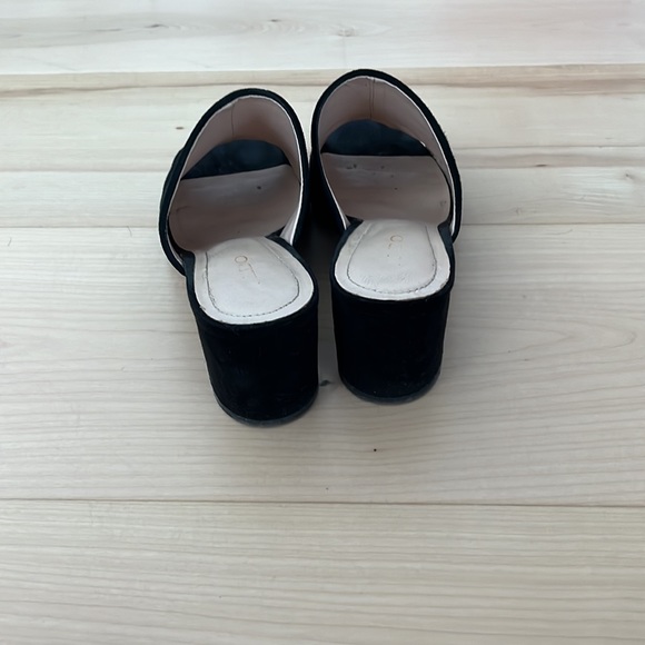 Aldo Black Suede Mules - Picture 3 of 3